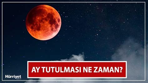 2024ün ilk ay tutulması tarihi Ay tutulması ne zaman Türkiyeden izlenecek mi?